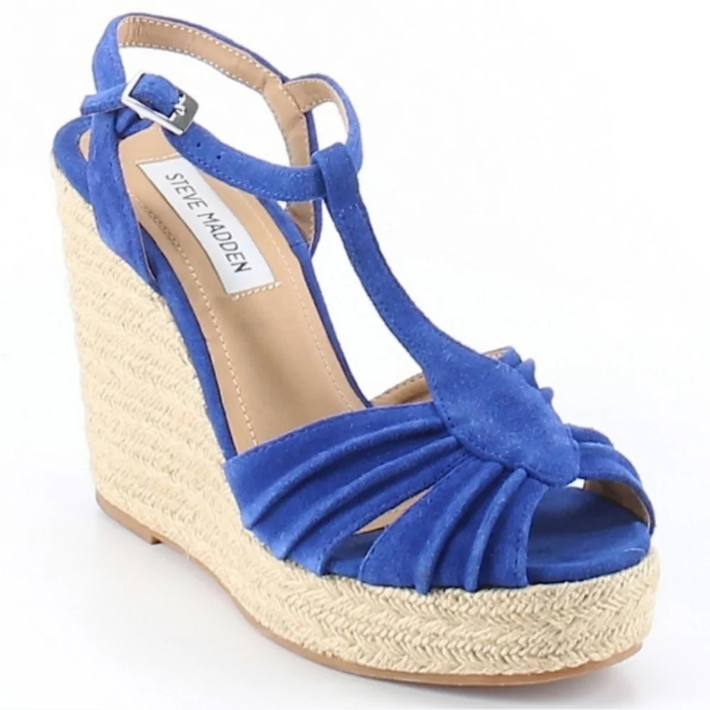Steve Madden Peep Toe Espadrilles